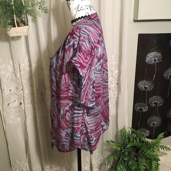 Ana sheer tie waist top - Picture 6 of 9